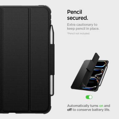 Spigen Rugged Armor Pro Dėklas iPad Pro 11 2024 - Juodas 15