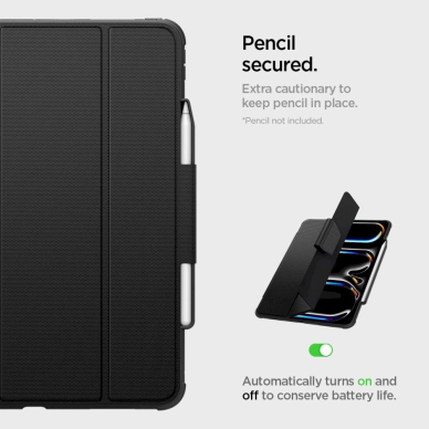 Spigen Rugged Armor Pro Dėklas iPad Pro 13 2024 - Juodas 17