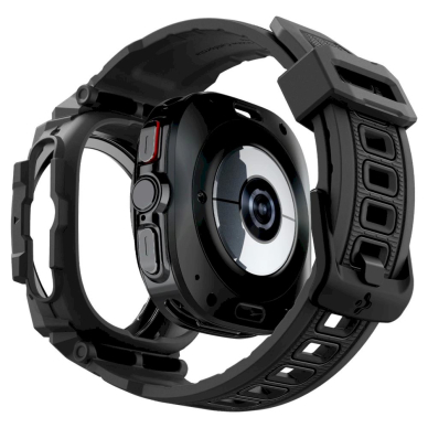 Spigen Rugged Armor Pro Dėklas Samsung Galaxy Watch Ultra (47mm) - matinis juodas 3