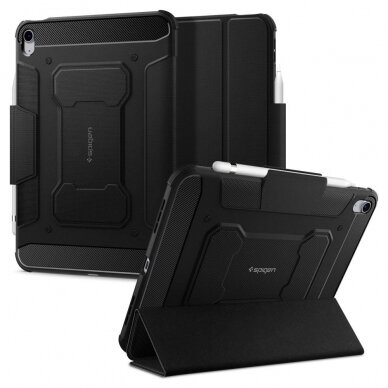 Dėklas Spigen RUGGED ARMOR IPAD 10.9 2022 Juodas