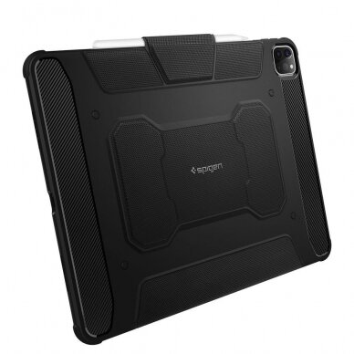 ATVERČIAMAS DĖKLAS SPIGEN RUGGED ARMOR IPAD PRO 12.9 2021 Juodas 11