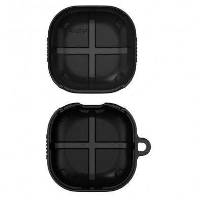 Dėklas Spigen Rugged Armor Samsung Galaxy Buds Live Matte Juodas 7