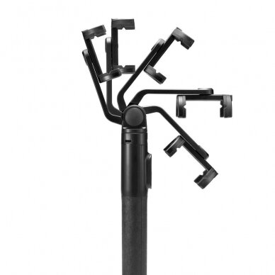 Spigen S560W Bluetooth Asmenukių lazda tripod - Juodas 5