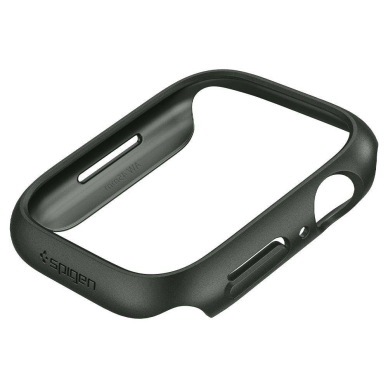 Rėmelis SPIGEN THIN FIT APPLE WATCH 7/8/9 (45MM) tamsiai žalia 2