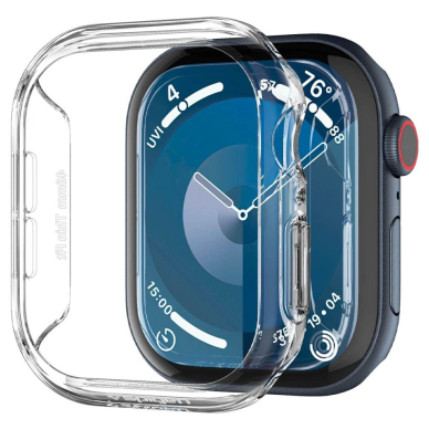 Spigen Thin Fit Dėklas Apple Watch 10 46mm - Skaidrus 8