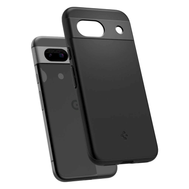 Spigen Thin Fit dėklas Google Pixel 8A - matte Juodas 13