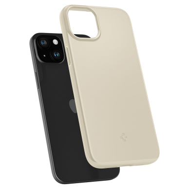 Spigen Thin Fit case for iPhone 15 Plus - beige 9