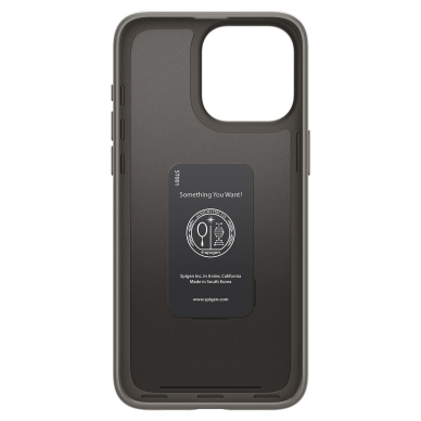 Spigen Thin Fit case for iPhone 15 Pro - gray 3