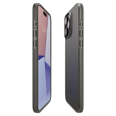 Spigen Thin Fit case for iPhone 15 Pro - gray 7