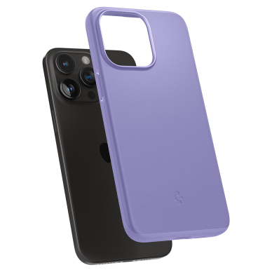 Spigen Thin Fit case for iPhone 15 Pro - purple 8