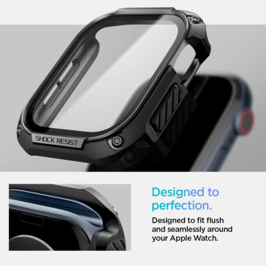 Spigen Tough Armor Dėklas Apple Watch 10 46mm - Juodas 11