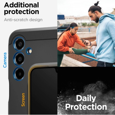 Spigen Tough Armor Dėklas Samsung Galaxy A16 4G / 5G - Juodas 14