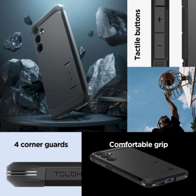 Spigen Tough Armor Dėklas skirtas Samsung Galaxy A55 5G - Juodas 14