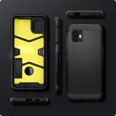 Dėklas Spigen TOUGH ARMOR SAMSUNG GALAXY XCOVER 6 PRO Juodas 18