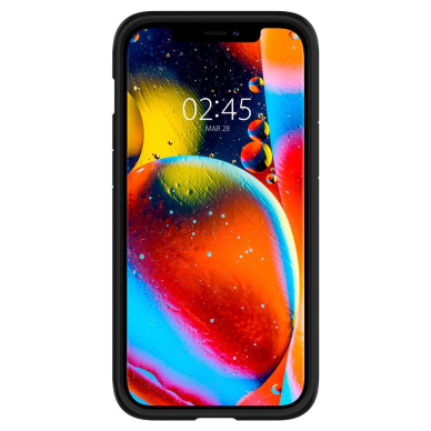 Aukštos Kokybės Dėklas Spigen Tough Iphone 12 Pro / Iphone 12 Juodas 4