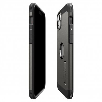 Spigen Tough Armor MagSafe case with stand for iPhone 15 - Rudas 9