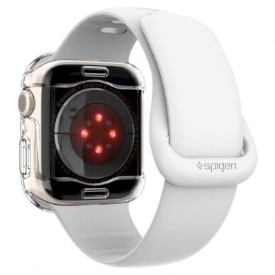 Spigen Ultra Hybrid dėklas Apple Watch 7 / 8 / 9 (45 mm) - Permatomas 3