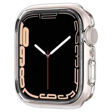 Spigen Ultra Hybrid dėklas Apple Watch 7 / 8 / 9 (45 mm) - Permatomas 5