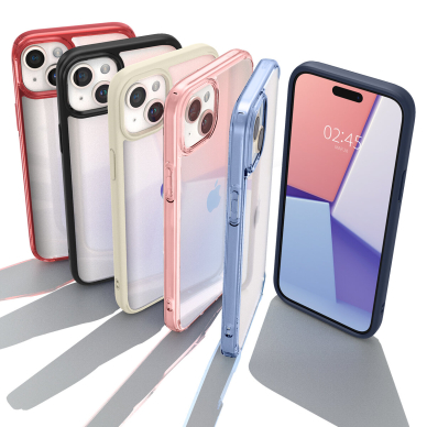 Spigen Ultra Hybrid case for iPhone 15 - Kreminė 10