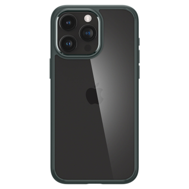 Spigen Ultra Hybrid case for iPhone 15 Pro Max - Žalias 2