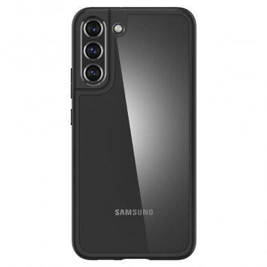 DĖKLAS SPIGEN ULTRA HYBRID SAMSUNG GALAXY S22 JUODAS 1