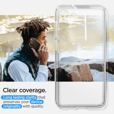 Dėklas Spigen ULTRA HYBRID GALAXY S23 Skaidrus 8