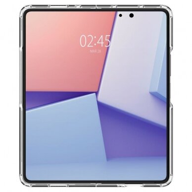 Akcija! Dėklas Spigen ULTRA HYBRID SAMSUNG GALAXY Z Fold 5 Permatomas  2