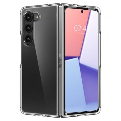 Akcija! Dėklas Spigen ULTRA HYBRID SAMSUNG GALAXY Z Fold 5 Permatomas  5