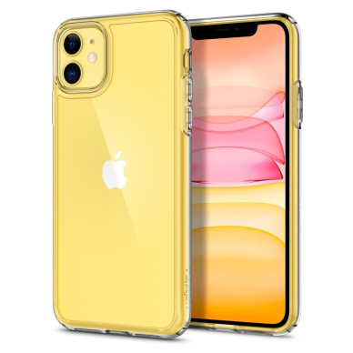 Aukštos Kokybės Dėklas Spigen Ultra Hybrid Iphone 11 Crystal Clear 12