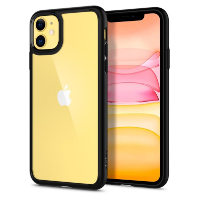 Aukštos Kokybės Dėklas Spigen Ultra Hybrid Iphone 11 Matte Juodas 11