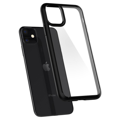 Aukštos Kokybės Dėklas Spigen Ultra Hybrid Iphone 11 Matte Juodas 2