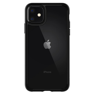 Aukštos Kokybės Dėklas Spigen Ultra Hybrid Iphone 11 Matte Juodas 4