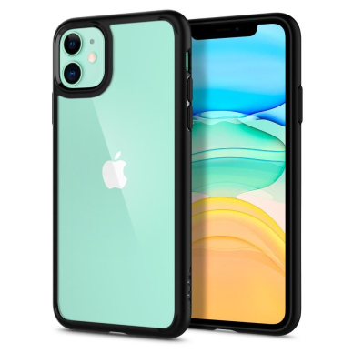 Aukštos Kokybės Dėklas Spigen Ultra Hybrid Iphone 11 Matte Juodas 8