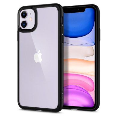 Aukštos Kokybės Dėklas Spigen Ultra Hybrid Iphone 11 Matte Juodas 9