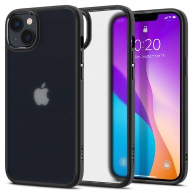 Dėklas Spigen ULTRA HYBRID IPHONE 14 PLUS Juodas