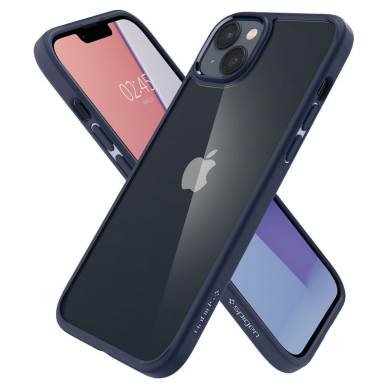 Dėklas Spigen ULTRA HYBRID IPHONE 14 PLUS tamsiai mėlynas 10