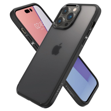 Dėklas Spigen ULTRA HYBRID IPHONE 14 PRO juodas 11