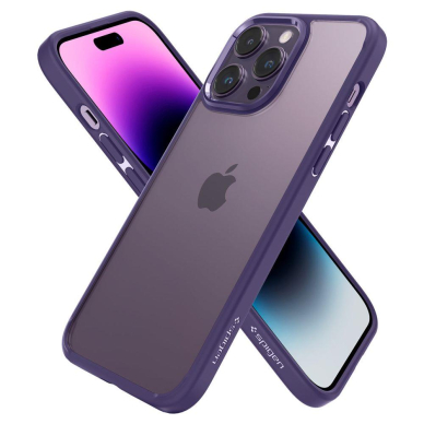 Dėklas Spigen ULTRA HYBRID IPHONE 14 PRO MAX Violetinis 6