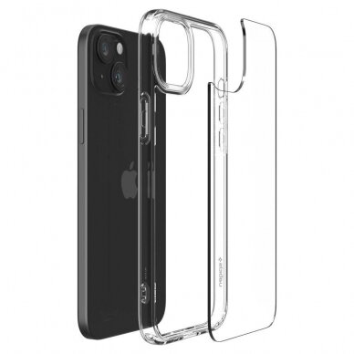 Apsauginis dėklas Spigen ULTRA HYBRID IPHONE 15 CRYSTAL CLEAR 6