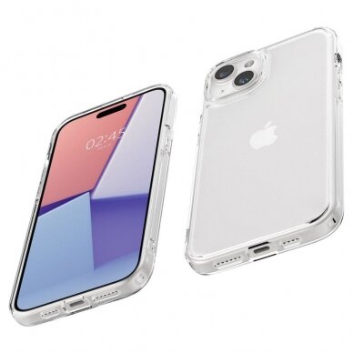 Apsauginis dėklas Spigen ULTRA HYBRID IPHONE 15 CRYSTAL CLEAR 8