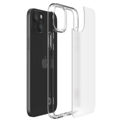 Apsauginis dėklas Spigen ULTRA HYBRID IPHONE 15 FROST CLEAR 6