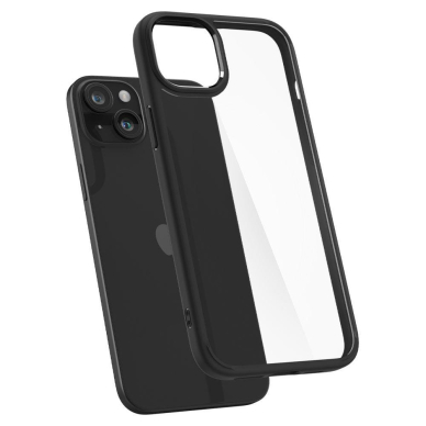 Apsauginis dėklas Spigen ULTRA HYBRID IPHONE 15 MATTE Juodas 4