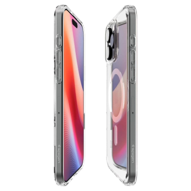 Spigen Ultra Hybrid iPhone 16 Pro Dėklas - Baltas 6