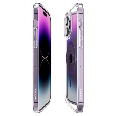 Dėklas Spigen ULTRA HYBRID MAG MAGSAFE IPHONE 14 PRO MAX Violetinis 7