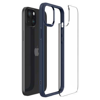 Apsauginis dėklas Spigen Ultra Hybrid, navy Mėlynas - iPhone 15 7