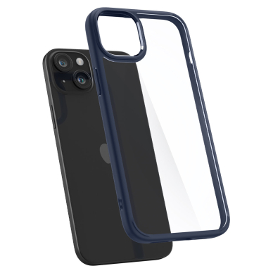 Apsauginis dėklas Spigen Ultra Hybrid, navy Mėlynas - iPhone 15 Plus 5