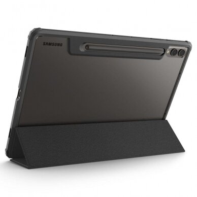 Apsauginis dėklas Spigen ULTRA HYBRID PRO  GALAXY TAB S9+ PLUS 12.4 X810 / X816B Juodas 11