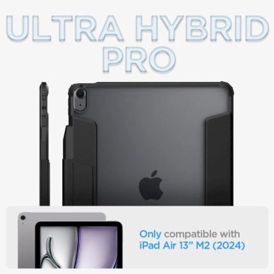 Spigen Ultra Hybrid Pro iPad Air 13 2024 Case - Juodas 10