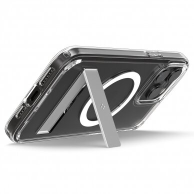 Spigen Ultra Hybrid S MagSafe case with stand for iPhone 15 Pro - transparent 9