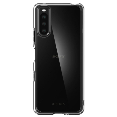 Akcija! DĖKLAS SPIGEN ULTRA HYBRID SONY XPERIA 10 III CRYSTAL SKAIDRUS  1